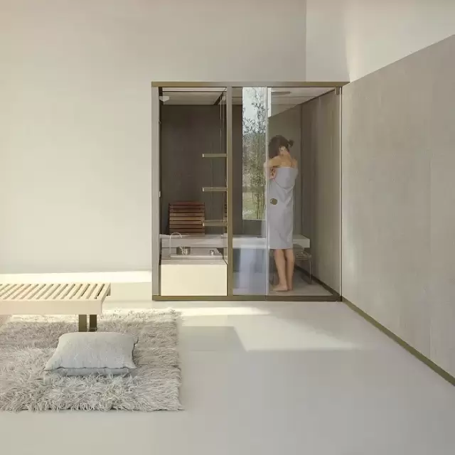 Effegibi BodyLove H Хаммам 200x176x220см, пристенная, цвет: без отделки