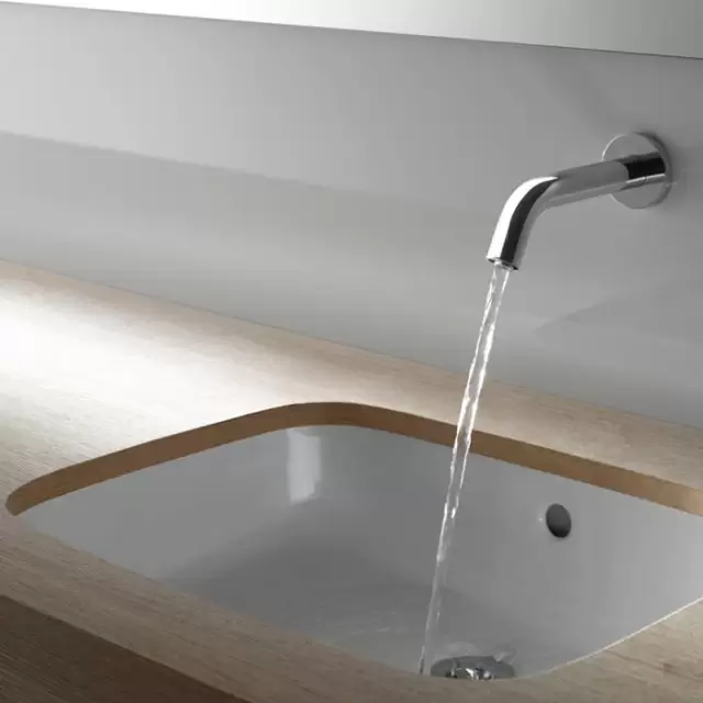 TOTO Public Раковина 54x46см, встраиваемая снизу, с переливом, CeFiONtect, цвет: белый