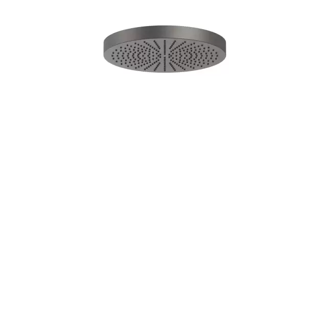 Fantini Venezia Верхний душ, D24 см, нерж. сталь, цвет: Matt Gun Metal PVD