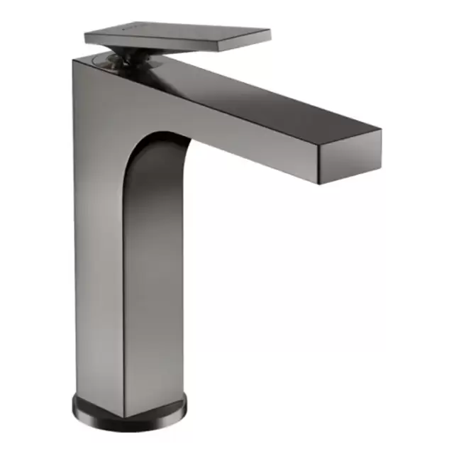 Axor Citterio Смеситель для раковины 160, на 1 отв., с донным клапаном, цвет: полированный черный хром