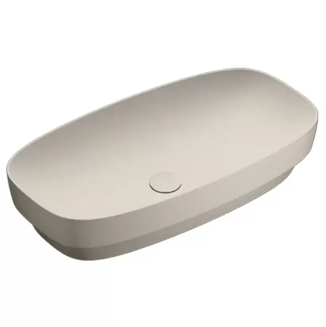 Catalano Alvea Раковина 75x40см встраиваемая, без отв., цвет: Sabbia Satinato