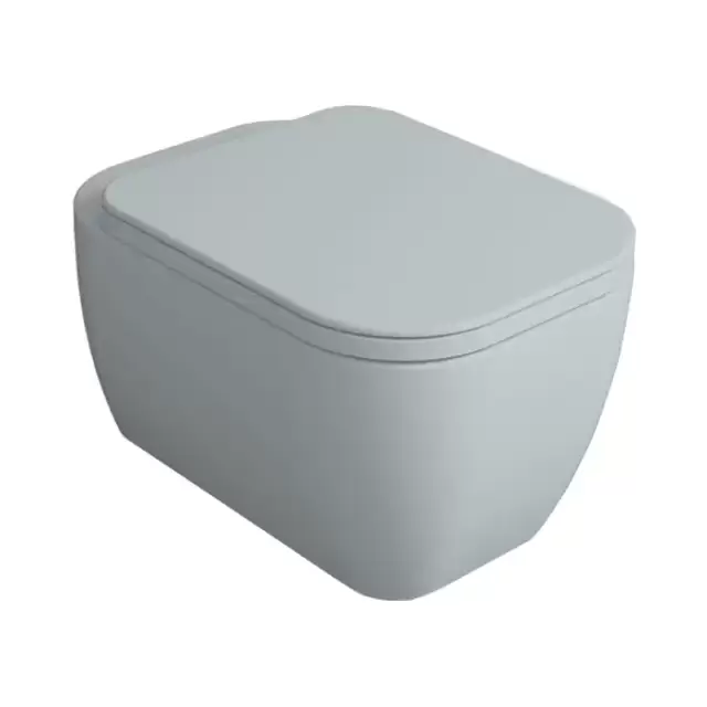 Simas Henges Унитаз подвесной 38х55см.,безободковый, цвет: tela matt