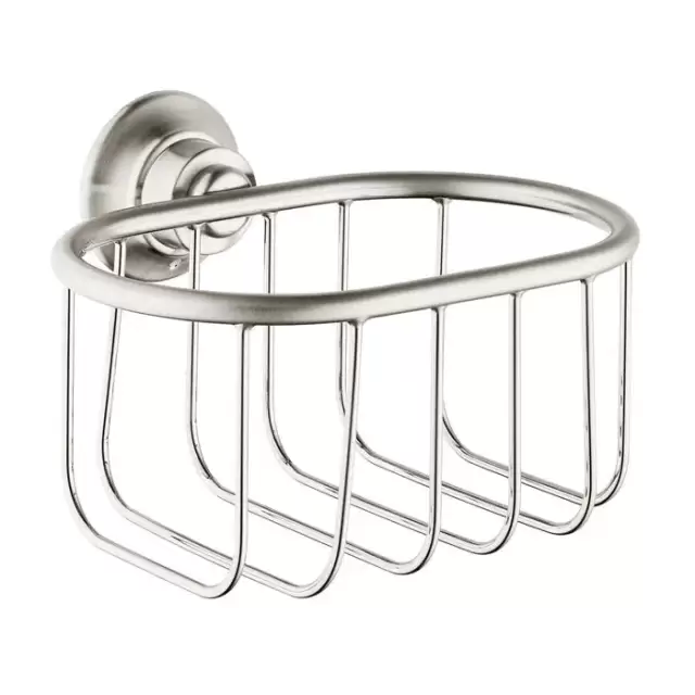 Axor Montreux Мыльница-короб, подвесная, цвет: шлиф.никель