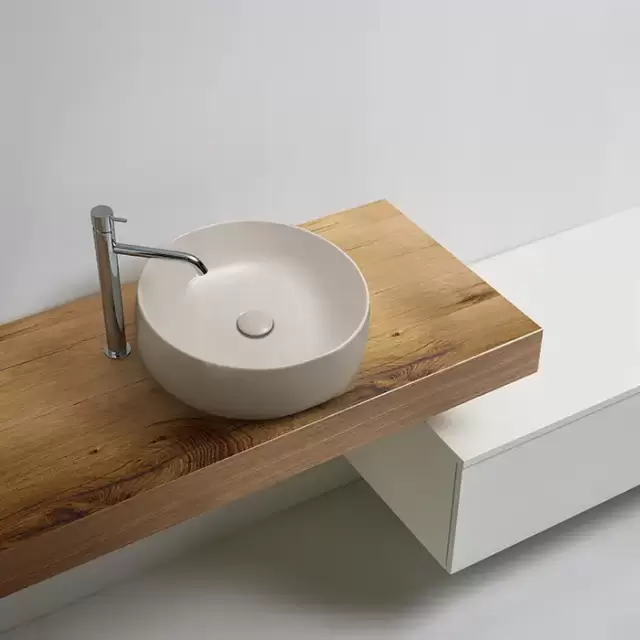 Kerasan Nolita Раковина-чаша 40х15 см, без отв., цвет: Nocciola