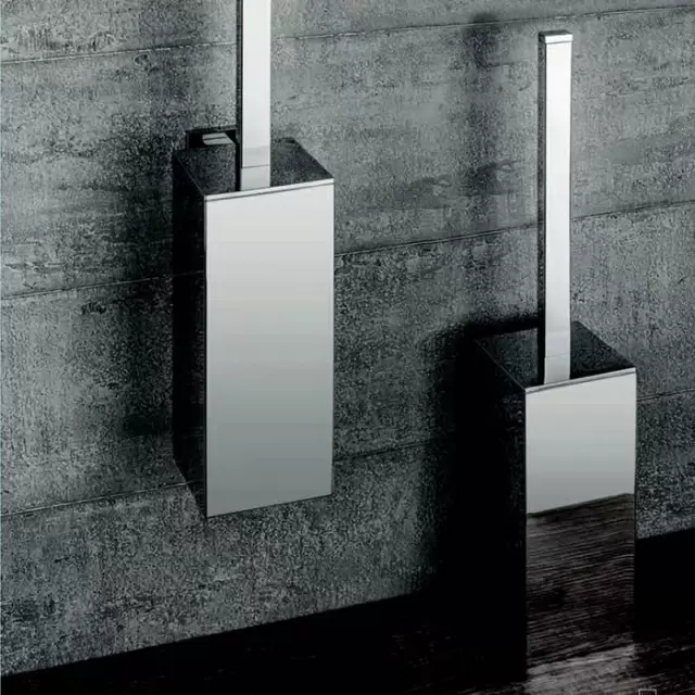 Colombo Basic Q Туалетный ёршик, подвесной, цвет: хром