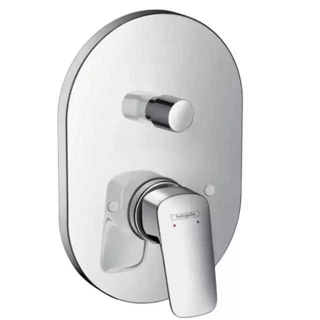 Hansgrohe Logis смеситель для ванны, внешняя часть, цвет: хром