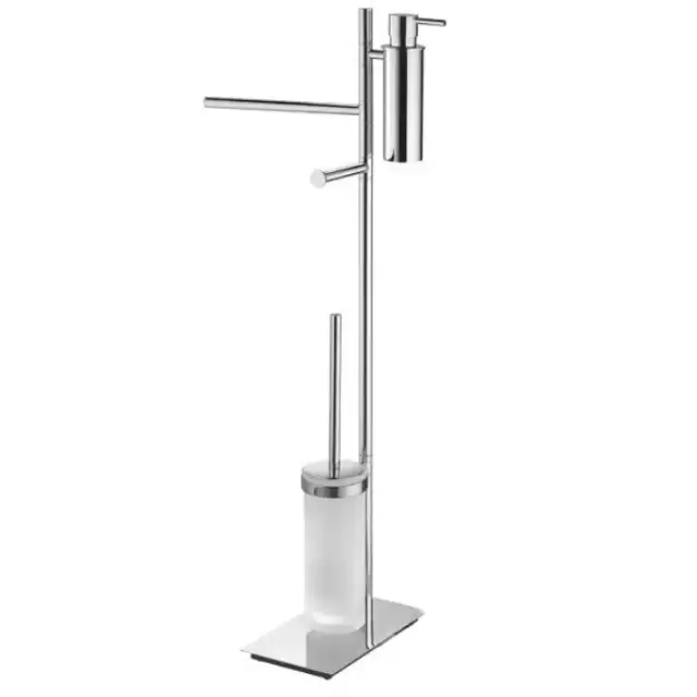Colombo Square Стойка с аксессуарами h81 см, цвет: хром