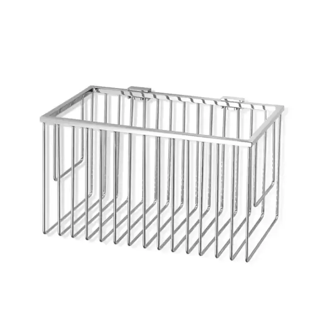 Decor Walther WA GTK1 Корзина для полотенец 27.5x16x16см, подвесная, цвет: хром