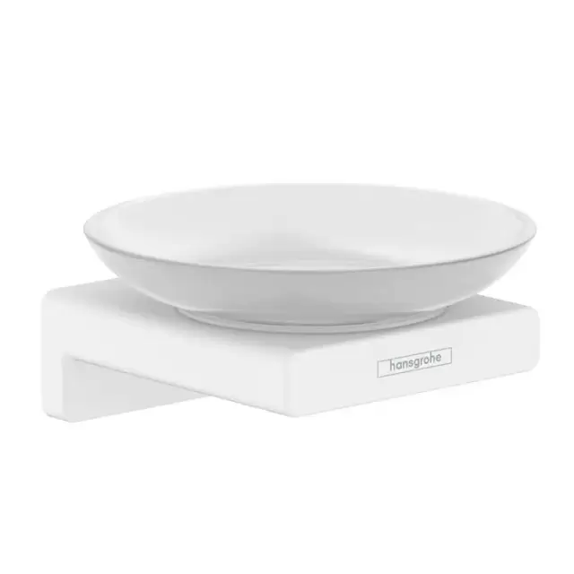 Hansgrohe AddStoris Мыльница, цвет: белый матовый