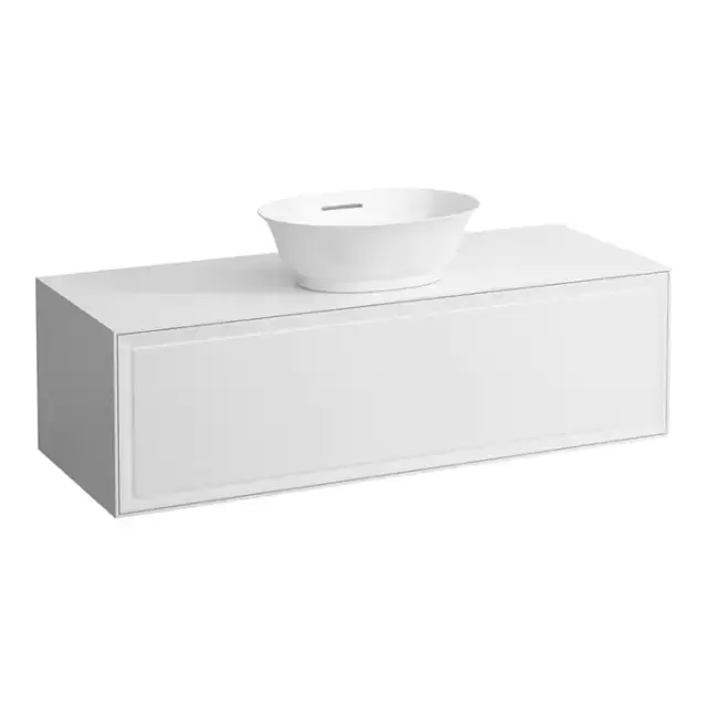 Laufen New Classic Тумба с раковиной, 117.5x45.5x34.5см, 1 ящиком, подвесная, цвет: белый глянец