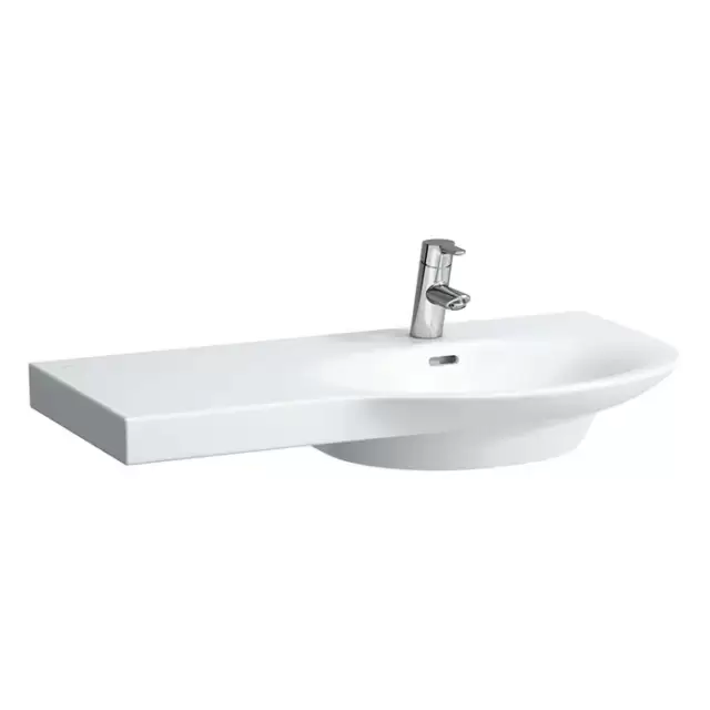 Laufen Palace Раковина на столешницу 90х46см, с 1 отв., столешница слева, цвет: белый