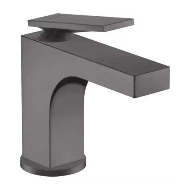 Axor Citterio Смеситель для раковины 90, на 1 отв., с донным клапаном, цвет: шлифованный черный хром