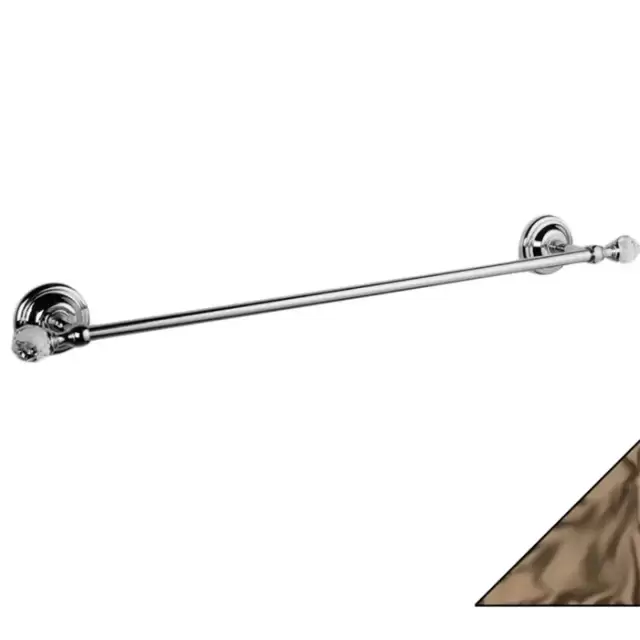 TW Crystal 111, полотендержатель 60см, цвет: бронза с кристаллом (swarovski)