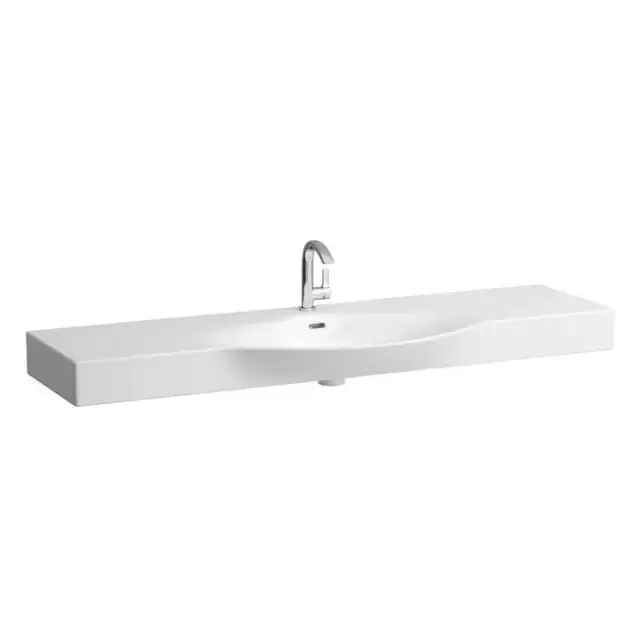 Laufen Palace Раковина 150x51x11 см, 1 отв., подвесная/накладная, цвет: белый