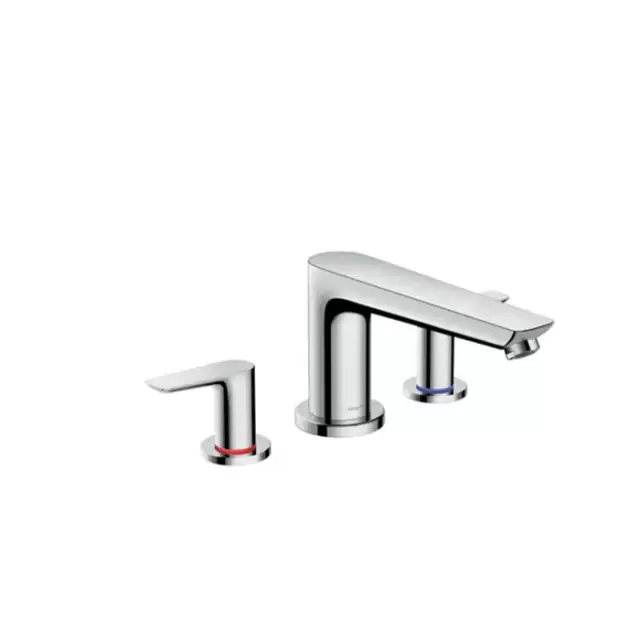 Hansgrohe Talis E Смеситель на борт ванны , на 3 отв., цвет: хром