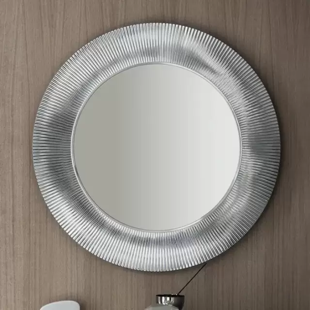 Laufen Kartell Зеркало круглое d=78см, настенное, без подсветки, цвет: серебряный