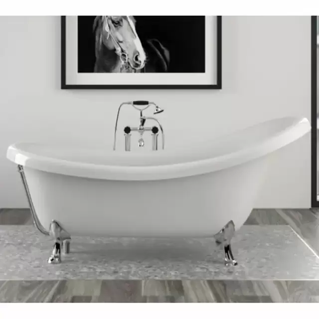 Knief Victorian Ванна отдельн/ 174.5х83хh81/65см, цвет: белый/золото (продается со сливом 0100-091-01)