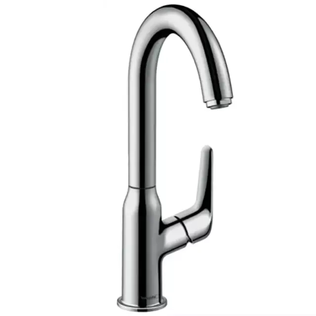 Hansgrohe Novus Однорычажный смеситель для раковины 240 с поворотным изливом (120&ordm;), без сливного набора, хром