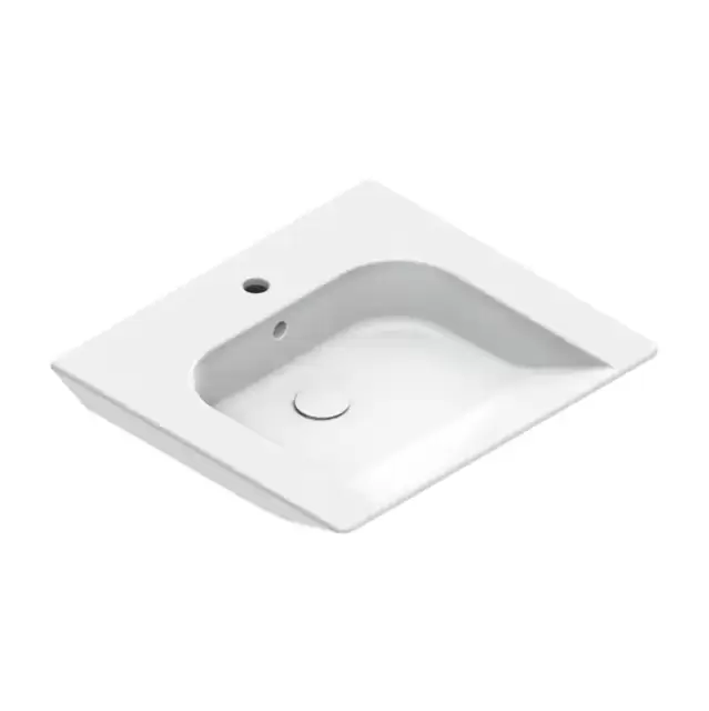 Catalano Comfort Раковина 60x55см, с 1 отв., цвет: белый глянцевый