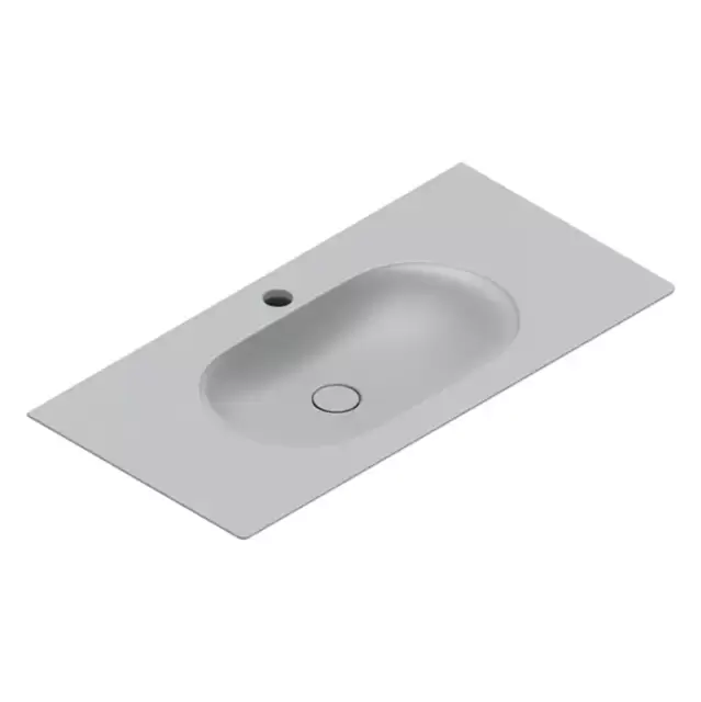 Catalano Sfera Раковина консоль 100x50см, с 1 отв., цвет: Cemento Satinato