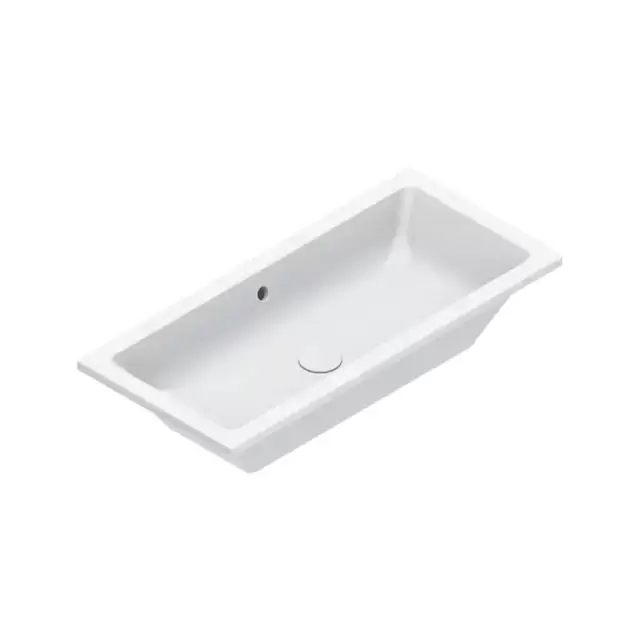 Catalano Zero Раковина встраиваемая под столешницу 80х37см, цвет: белый глянцевый