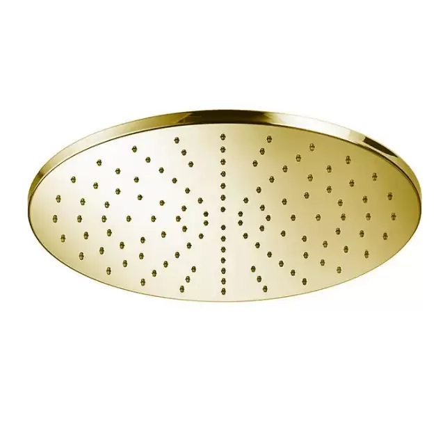 Almar Душевая лейка потолочная встраив., 38х38см, 1 режим, цвет: золото PVD