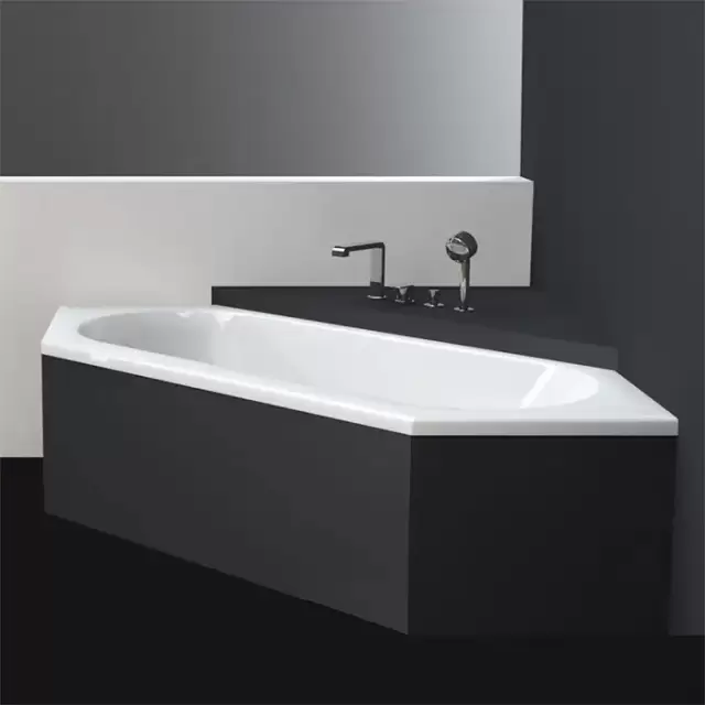 Bette Starlet Ванна шестиугольная с шумоизоляцией встраиваемая, 188х70х42см, BetteGlasur&reg; Plus, цвет: белый