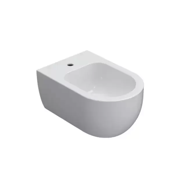 Globo Mode Биде подвесное 53х34 см, с 1 отв под смеситель, цвет: белый