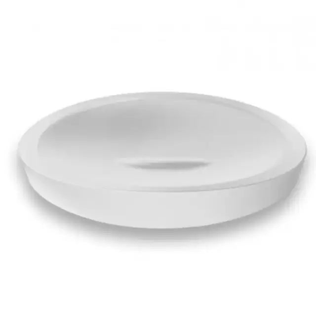 Colombo Plus Мыльница металлическая, настольная, цвет: белый матовый