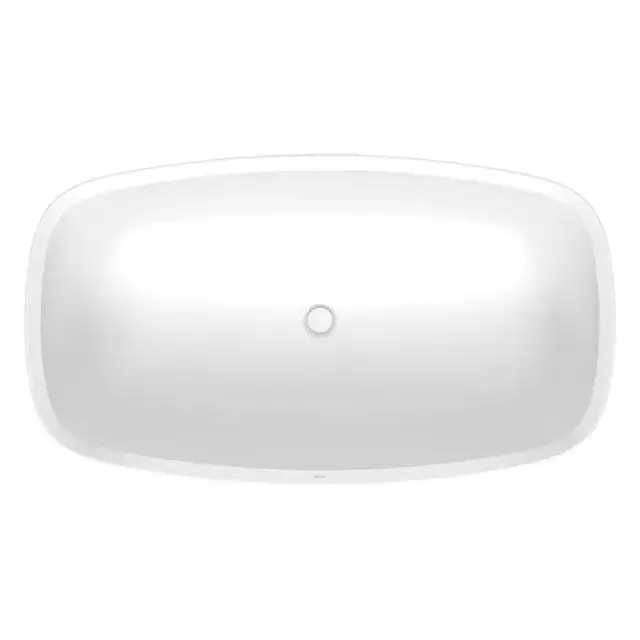 Duravit Aurena Ванна свободностоящая 160x90см., из материала DuroCast Plus, ,цвет: белый матовый