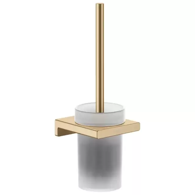 Hansgrohe AddStoris Набор для WC, настенный монтаж, цвет: шлифованная бронза