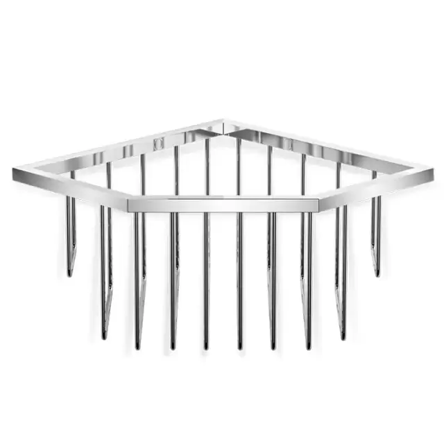 Decor Walther WA ECK1 Корзина универсальная 18x18x9.5см для душа, угловая, подвесная, цвет: хром