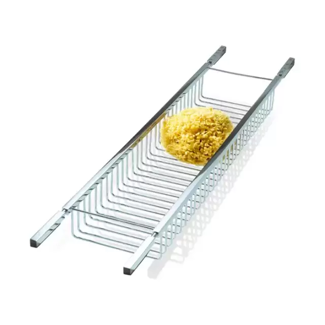 Decor Walther WA WAN1 Полка для ванны 68-78x14x6см, настольный, цвет: хром