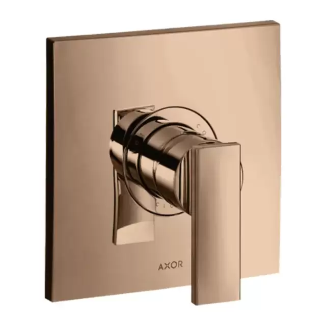 Axor Citterio Смеситель для душа, настенный, цвет: полированное красное золото