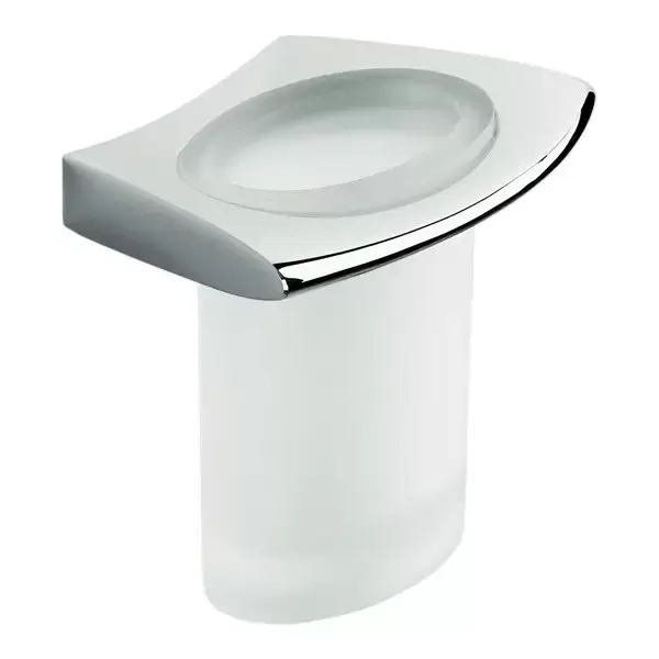 Colombo Land Стакан подвесной, цвет: хром/матовое стекло