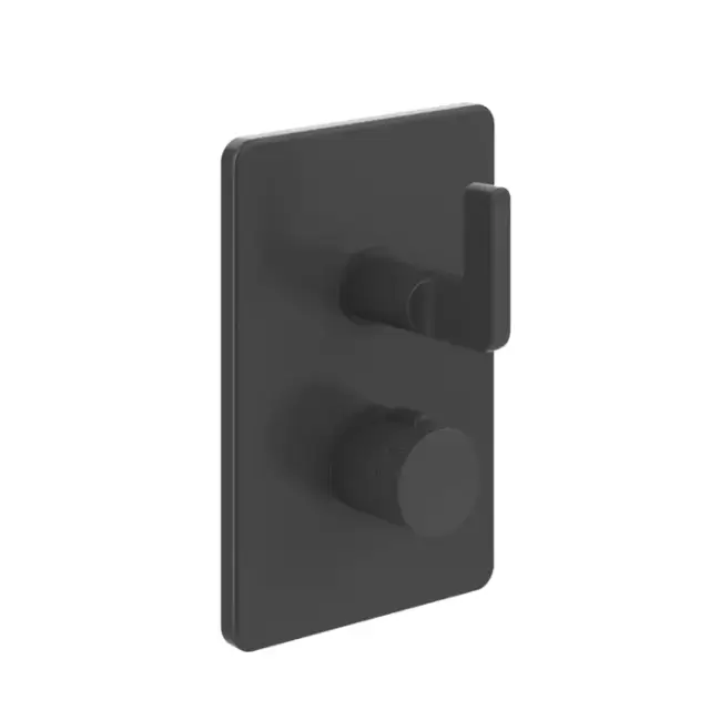 Gessi Inciso- Термостатический смеситель на 3 выхода, внешняя часть, Цвет: black XL