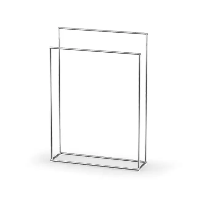 Decor Walther Mikado Полотенцедержатель 86см., напольный, двойной, цвет: хром