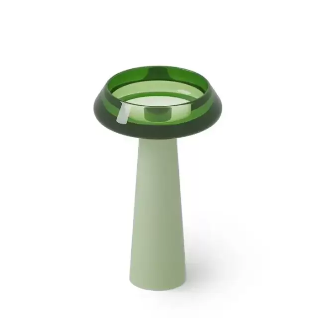 Dea Design Pedestal Basin Раковина 54.5x54.5х90см., напольная, без отв., Glasstech, прозрачная смола, цвет: Emerald R3