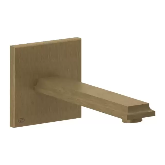 Gessi Eleganza Излив для раковины, настенный, цвет: Antique Brass