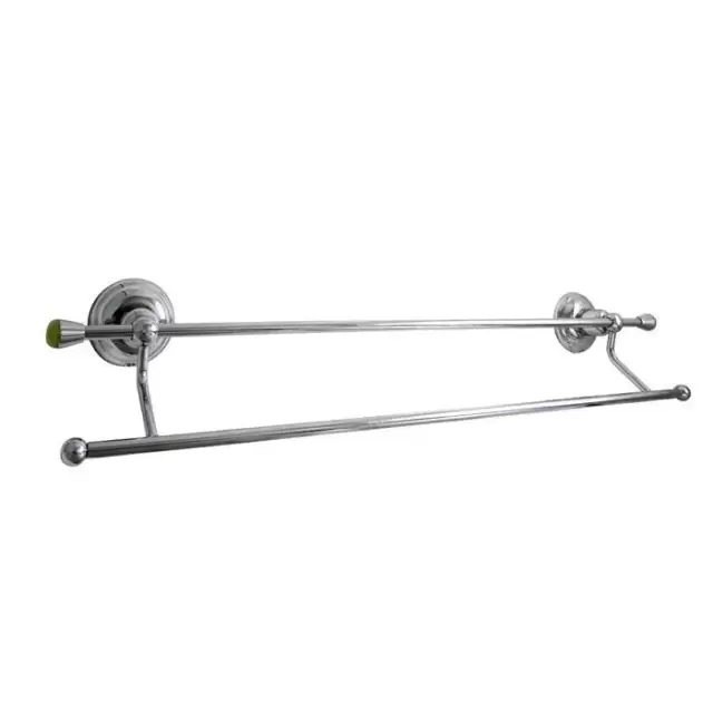 Nicolazzi Onice Полотенцедержатель двойной 63см., подвесной, цвет: золото