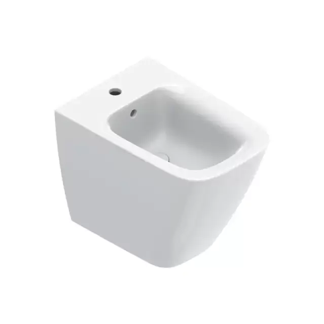 Catalano Green Биде напольное 55х37см, с 1 отв. под смеситель, цвет: белый глянцевый