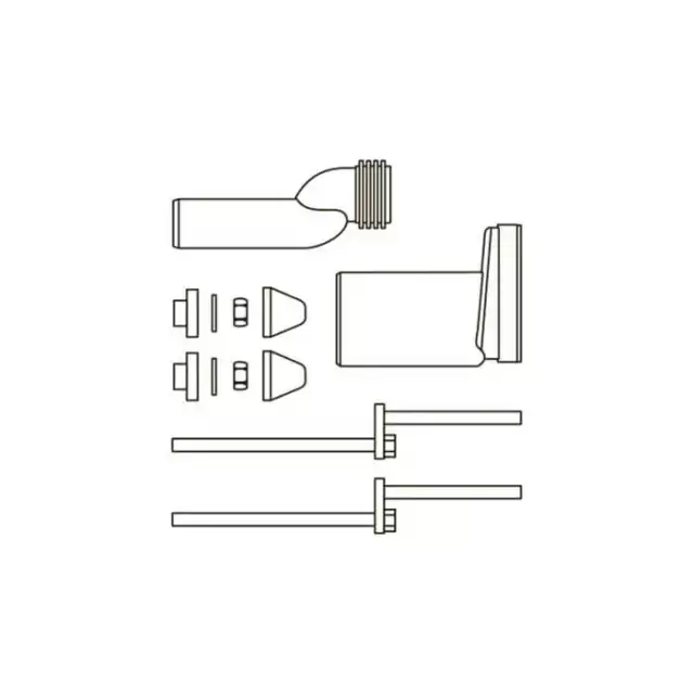 TECE Монтажный комплект для изменения высоты установки унитаза