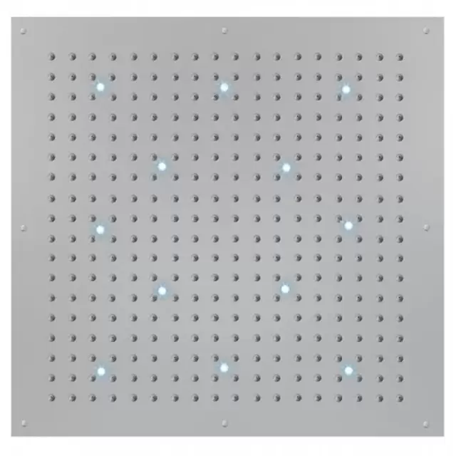 Bossini Dream-XL CUBE Верхний душ 100x100см, с 12 LED RGB, цвет: хром