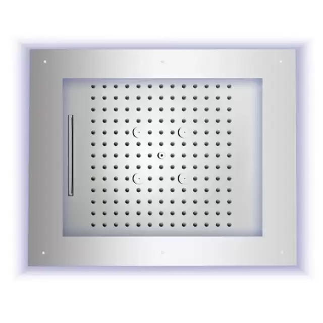 Bossini Frame Multifunctions Верхний душ 60x50см., 3 режима, потолочный, цвет: хром