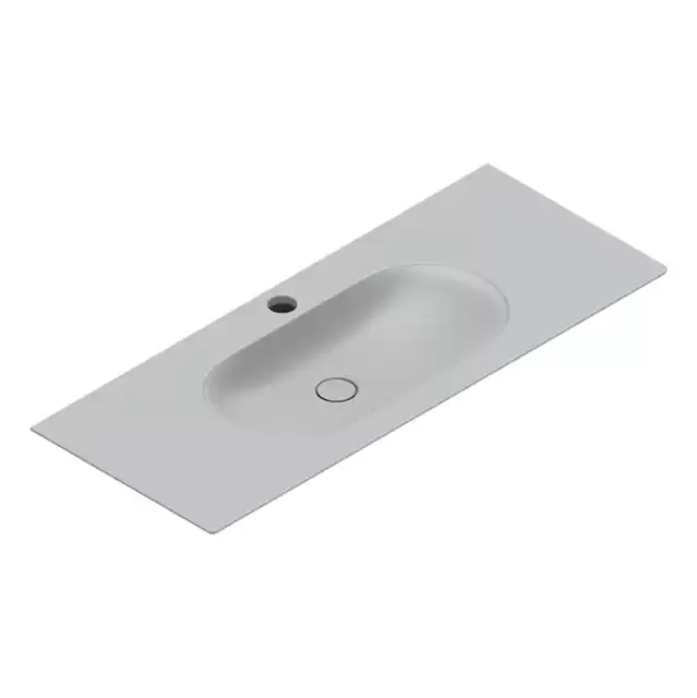 Catalano Sfera Раковина консоль 125x50см, с 1 отв., цвет: Cemento Satinato