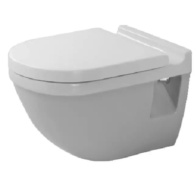 Duravit Starck 3 Комплект: унитаз подвесной 36х54см 220009 + сиденье с микролифтом: 006389 цвет: белый