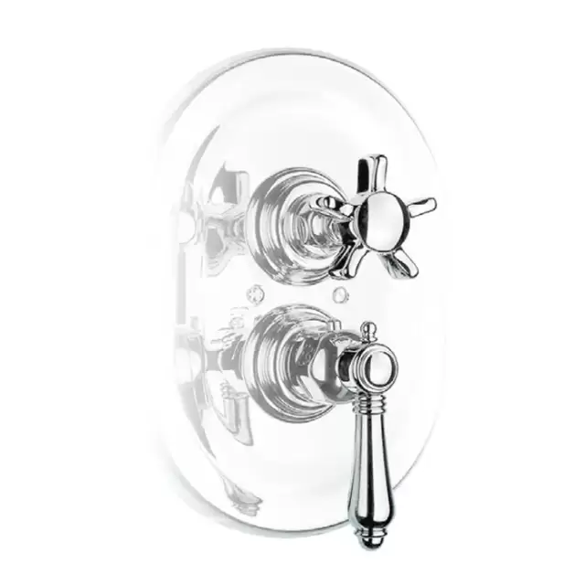 Nicolazzi Dames Anglaises Смеситель для душа, встраиваемый, 3/4&rdquo; с запорным вентилем, цвет: хром