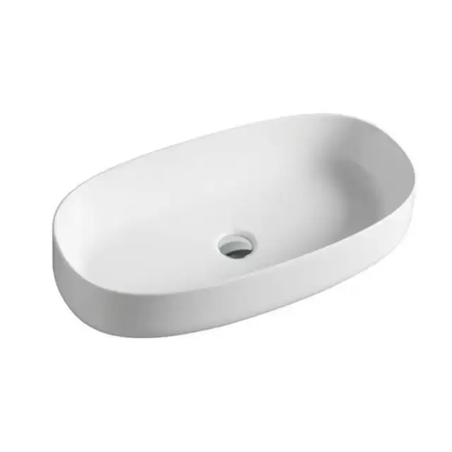 Artceram Cognac Раковина накладная 68x35 см, saniglaze, цвет: белый матовый