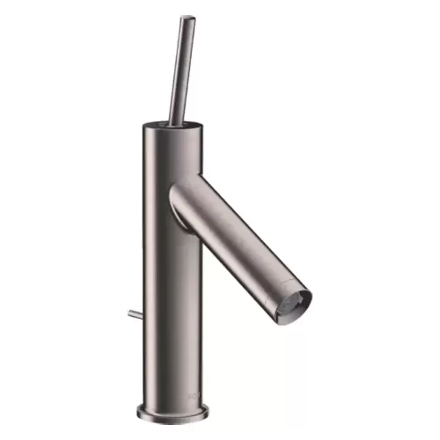 Axor Starck Cмеситель для раковины 90, на 1 отв., с донным клапаном, цвет: сталь