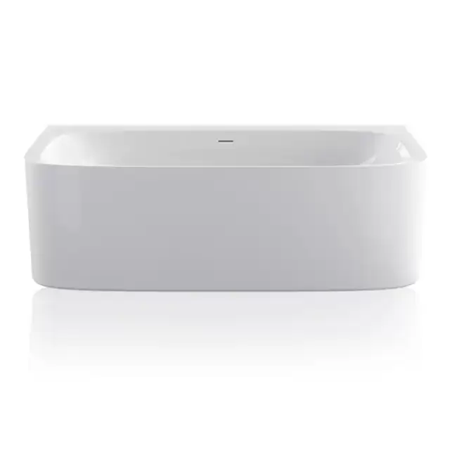 Knief Summer Wall Ванна пристенная 190x100x60см., щелевой перелив, цвет: белый